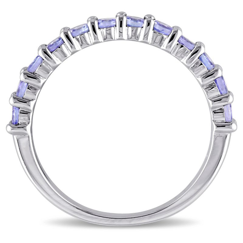 .84 CT. T.W. Tanzanite Stacking Ring in Sterling Silver, 4 of 7