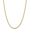 Black Bow Jewelry 4mm, 14k Yellow Gold, Hollow Anchor Link Chain Necklace - 3 of 4