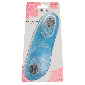 Sof Sole Apara Women's Gel Comfort Shoe Insoles - Clear - 1 of 1