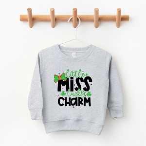 The Juniper Shop Little Miss Lucky Charm Toddler Graphic Sweatshirt - 1 of 3