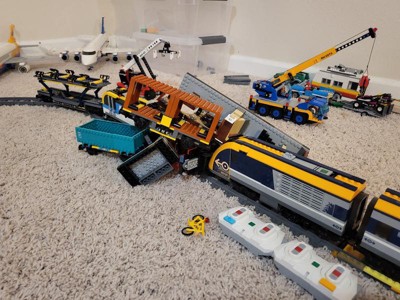 Finally Got The Lego City Train Station (60335) & I Decided To Put One Of  My Trains On The Rails! : r/LEGOtrains