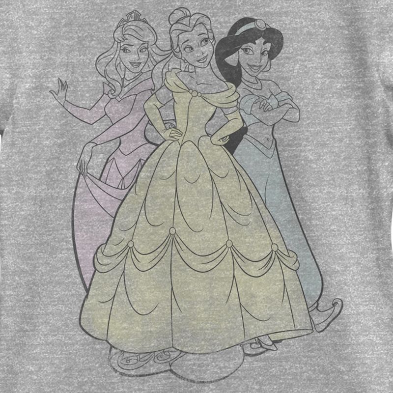 Girl's Disney Princess Coloring Book T-Shirt, 2 of 6