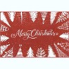 TackView Christmas Rugs, Washable Living Room Rug Merry Christmas Non Slip Carpet for Bedroom, Low Pile Soft Rugs for Holiday - 2 of 4