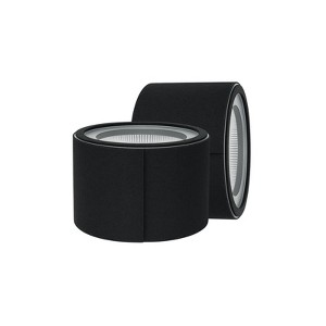Nispira HS-1946 True HEPA Activated Carbon Pre-Filter Replacement For Crane Air Purifier EE-5068, 2 Packs - 1 of 4
