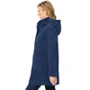 Woman Within Hooded A-Line Fleece Coat - 4 of 4
