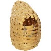 Prevue Pet Products BPV1155 Bamboo Covered Breeding Nest Hut for Birds, Large - image 2 of 3