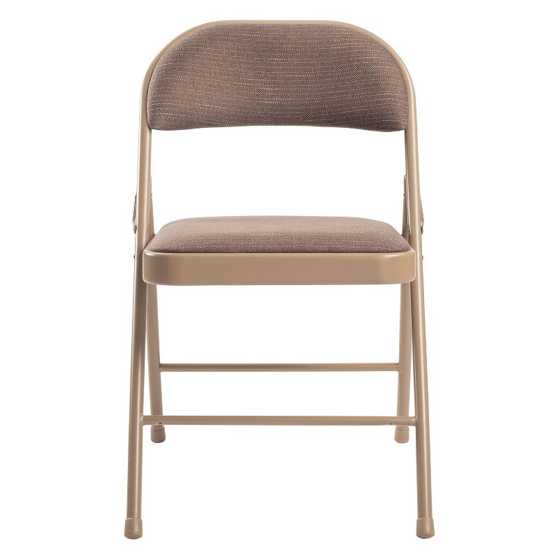 Set of 4 Fabric Padded Folding Chairs - Hampden Furnishings, 4 of 11