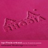 Rhodia Rhodiarama Webnotebook - Lined 96 sheets - 5 1/2 x 8 1/4 - Raspberry cover - 3 of 4