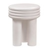 TOV Furniture Delta Concrete Side Table in Ivory - 4 of 4