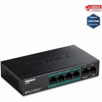 TRENDnet TPE-S50 5-Port 10/100 Mbps PoE Switch