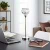 Elegant Candle Holders, Tall & Modern, Chrome Finish, Home Decor Accent, Ideal for Living Room & Celebrations - 2 of 4