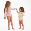 Gerber Toddler Girls' Rashguard Swimsuit - 3 of 4