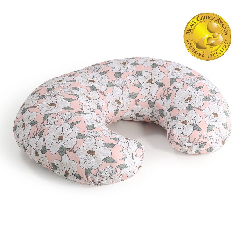 The Peanutshell Nursing Pillow for Breastfeeding, Magnolia, Pink, 4 of 10