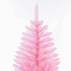 TopComfy Christmas Tree Stand 6ft Slim Pencil Tree with Sturdy Base and Easy Storage, Pink, 70.87"*34.65"*34.65" - 2 of 4