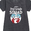 - Dr. Seuss - 2nd Grade Squad Thing 1 and Thing 2 Graphic Short Sleeve Fleece Dress - 2 of 4