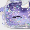 Girls' Unicorn Fanny Pack - Cat & Jack™: Shell, Zip Closure, 28" Strap, Solid Pattern - 4 of 4