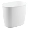 iDESIGN Kent Plastic Oval Wastebasket - image 2 of 3