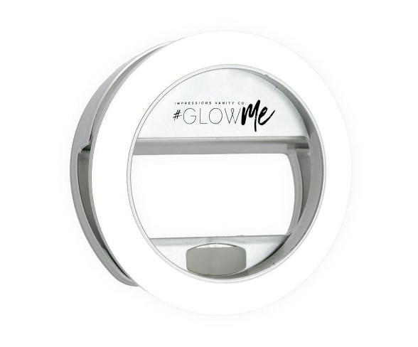 Impressions Vanity GlowMe 1.0 LED Selfie Ring Light - White