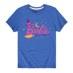 Boys' - Barbie - Barbie Witch Logo Short Sleeve Graphic T-Shirt - 1 of 4