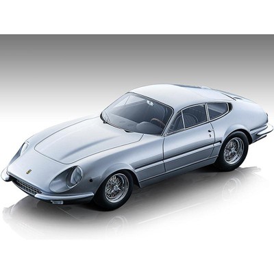 1967 Ferrari 365 GTB/4 Daytona Prototipo Silver Met. "Mythos Series" Limited Edition to 80 pieces 1/18 Model Car by Tecnomodel