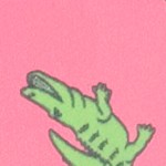 pink/alligator