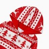 PATPAT Christmas Family Matching Pajamas Allover Snowman Christmas Tree Long-Sleeve Hooded Zipper For Family - 2 of 4