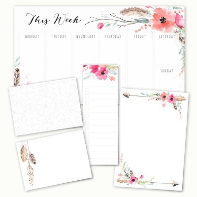 Boho Spirit Post-it Notepad Set - Canopy Street