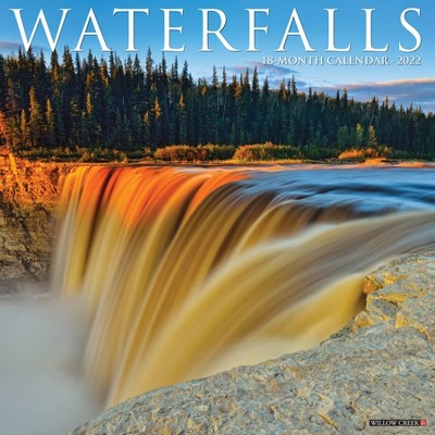 2022 Wall Calendar Waterfalls - Willow Creek Press