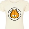 Women's - Garfield - I'm Fine This Is Fine Fitted Graphic T-Shirt - 2 of 3