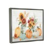 Stupell Industries Autumn Ramble Country Bouquets Black Framed Floater Canvas Wall Art - 3 of 4