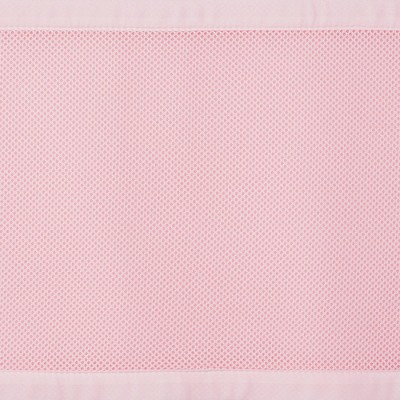 Breathable Baby Solid Mesh Crib Liner - Pink