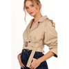 Petal and Pup Izzi Crop Trench Jacket - 2 of 4
