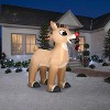 Gemmy Giant Christmas Inflatable Rudolph the Red Nosed Reindeer, 10 ft Tall, Multi - 2 of 4