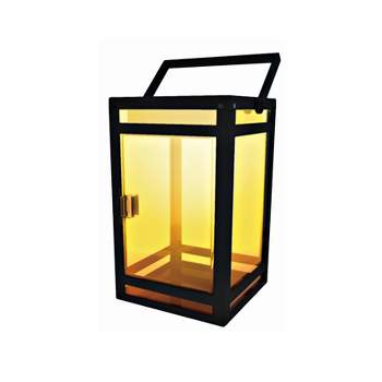 Portable Outdoor Lantern with Clear Panel - Techko Maid