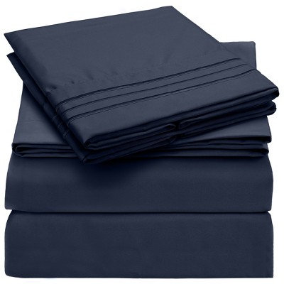 4 Piece Microfiber Sheet Set - Mellanni