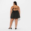 Women's Tie Strap Mini A-Line Dress - Wild Fable™ - 3 of 3