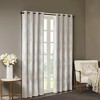 MAYEERTY Ogee Knitted Jacquard Total Blackout Curtain Panel(Only 1 Pc Panel) - 2 of 4