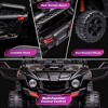 12V Kids Ride-On Truck, Electric Car for Toddlers with Remote Control, Spring Suspension, LED Lights, Battery Powered Vehicle Toy - 2 of 4