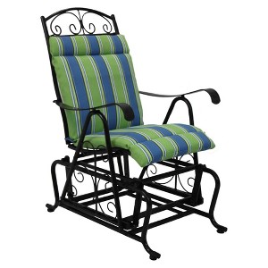 Blazing Needles, Outdoor Single Glider Chair Cushion ( 1 Piece Seat and Back) - 1 of 1