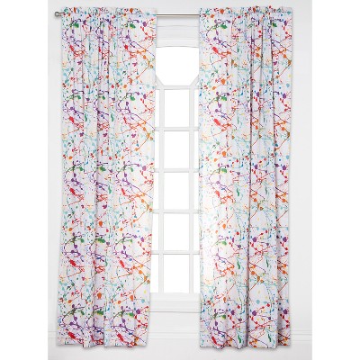 Crayola Splat Curtain Panel