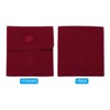 Unique Bargains Portable Microfiber Velvet Soft Jewelry Pouches 6 Pcs - 4 of 4
