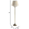 Cal Lighting BO-315-AB 150-Watt 6-Way Mechanism Floor Lamp, Antique Brass - 4 of 4