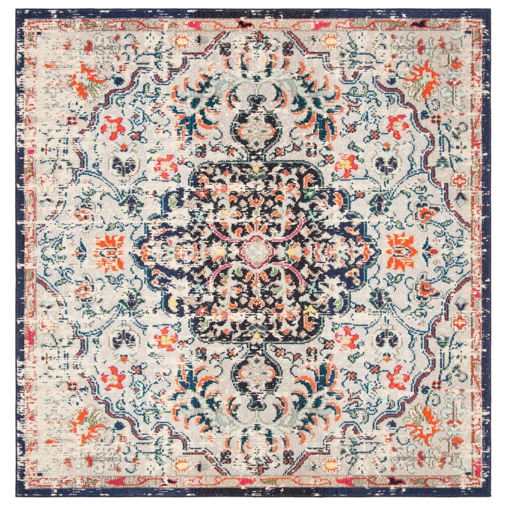 6'7inx6'7in Square Dovie Rug Beige - Safavieh