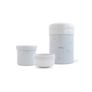 SARO "Galaxy" Food Thermo with Containers - Stainless Steel, Insulated, Hot/Cold, BPA-Free & Microwave Safe - 1 of 3