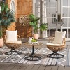 Colby 3 Pc Set - Indoor/Outdoor - PAT9046 - Natural/Beige - Safavieh - 2 of 4