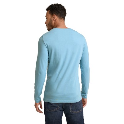 Мужские футболки Jockey Men's Made2Fit Long Sleeve Crew Neck T-Shirt 2XL Coastline — фото 2