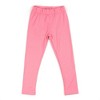 The Pink Picket Fence Louise Girls’ Solid Cotton Leggings – 100% Cotton for Texture-Sensitive Kids - 3 of 4
