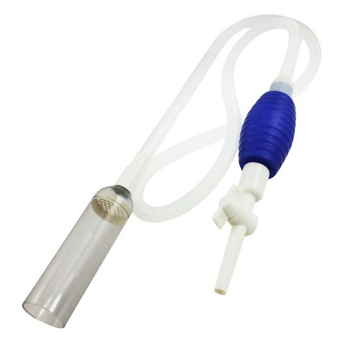 Aquarium Siphon Gravel Cleaner w. Pump & Shut-off Valve