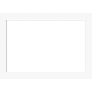 Amanti Art Basic Black Framed Dry Erase Magnetic Board - 1 of 4