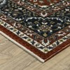 Oriental Weavers Vivian VI04B Red/ Navy Indoor Area Rug - 2'3" x 7'6" - 2 of 4